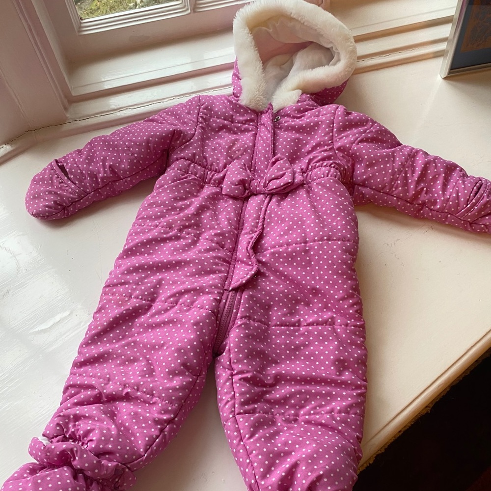 18 Month Baby Winter Bunting with Booties